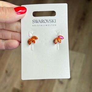 Swarovski stud earrings